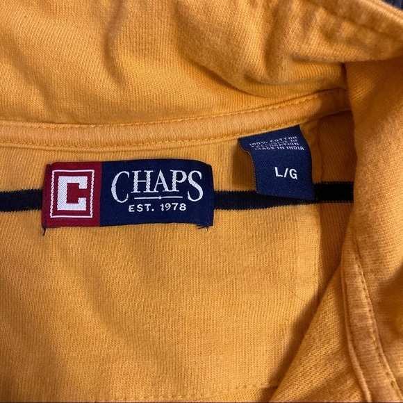 Men’s Chaps Rugby Style Pullover - Picture 2 of 3